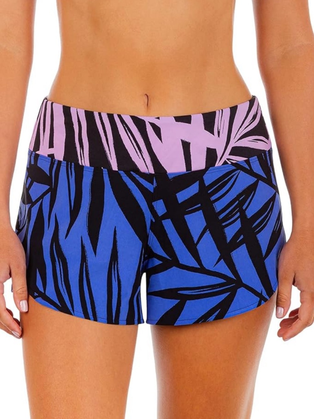 Hurley Mystic Leaves 2.5" Women's Boardshorts - Lagoon Leaves